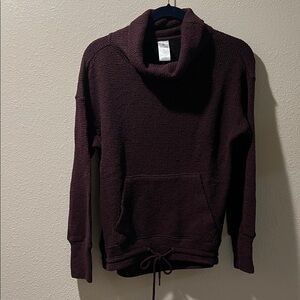 Member’s Mark Cozy Maroon Cowl Neck Sweater-EUC